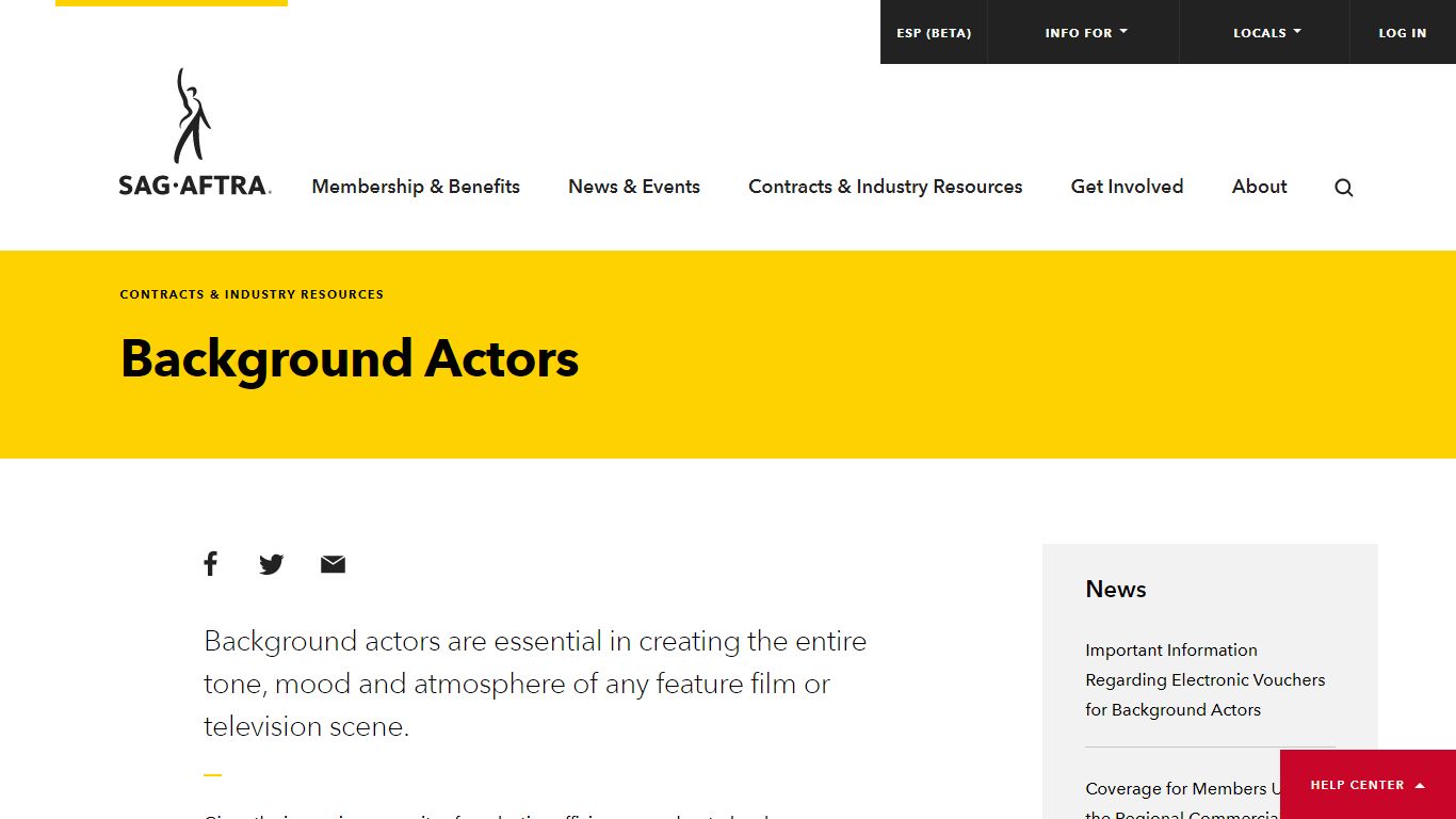 Background Actors | SAG-AFTRA